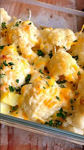 Einfaches Blumenkohl-Auflauf Rezept.#food