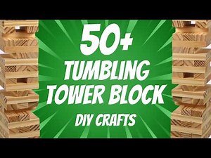 Discover 50 Dollar Tree DIY Crafts with Jenga Blocks