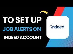 How To Set Up Job Alerts On Indeed !