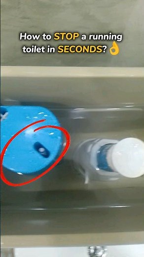 How to STOP running toilet in SECONDS? DIY. How to stop toilet that keeps running? #diy #repairing