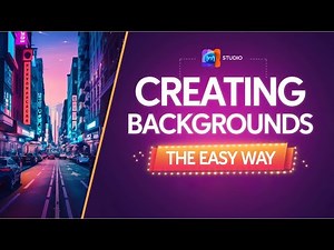 How to Create Stunning AI Image Backgrounds Easily || Creating Backgrounds The Easy Way.