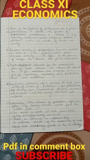 Economics || chapter -3 || Liberalisation,Privatization and Globalisation || NOTES