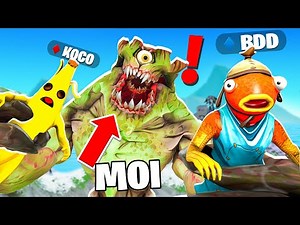 Je DEVIENS le MONSTRE grâce à CE GLITCH INTERDIT pour TROLL BBD et KOCO !! (Fortnite Chapitre 3)