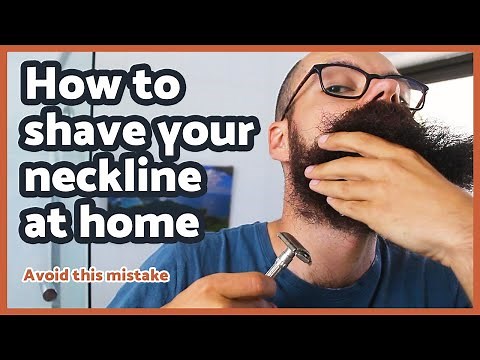 How to shave the neckline of your beard | Avoid THIS mistake...