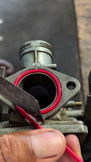 This Makes NO SENSE! Missing O-Ring Replaced with a Cable? #automotive #lifehacks #diyfix #shorts