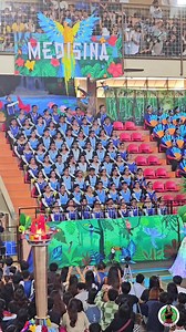 "Goosebumps" Performance 🤗 Bleachers Cheering Competition by School Of Medicine during the Opening of SLU's 2023 Intramurals! 💗 #SLUintramurals #BreatheBaguio | Momshie Jhen