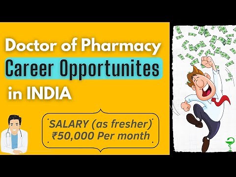 Highest paying jobs for Pharm D in India | ₹50K per month as a fresher? Pharm D career opportunities