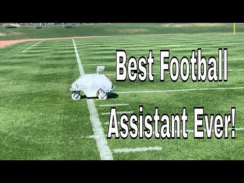 Painting our Football Field with the Turf Tank One