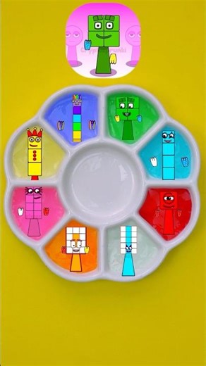 Sprunki NUMBERBLOCKS song AKA KIRO 🎧🎵 #colormixing AKA KIRO dancing NUMBERBLOCKS Sprunki