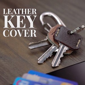 28K views · 170 reactions | Never waste your time trying to find the right key on your key ring again! These custom leather key covers will make each key unique and easily identifiable. | DIY Projects | Facebook
