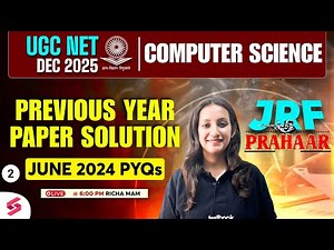 UGC NET Computer Science Preparation | UGC NET Computer Science Previous Question Paper #2 By Richa