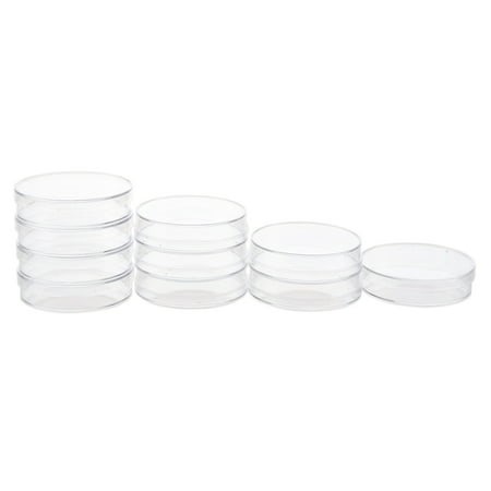 30Pcs Sterile Petri Dishes with Lids for Lab Plate Bacterial Yeast 55mm X 15mm - Walmart.ca