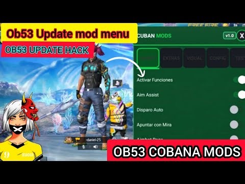 OB53 UPDATE ANTIBAN MOD MENU APK | CUBAN MOD MENU | FF PAID PANEL FREE 100% SAFE |