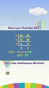 35K views · 609 reactions | Nasubukan mo na ba ang paraang ito sa paghahanap ng GCF? 樂 #MathMonday #MathDali #KnowledgeChannel #LearnOnTikTok #LearnOnTiktokPH #MathLessons #RobiDomingo | Knowledge Channel | Facebook