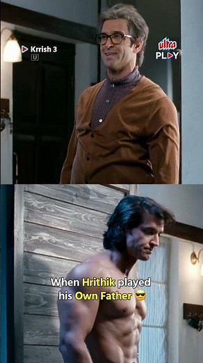 When Hrithik played his own father! 😎 | Krrish 3 | Hrithik Roshan | Sci - Fi Action | Ultra Play OTT