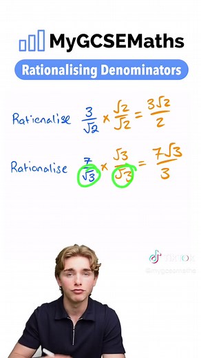 Rationalising the Denominator | GCSE Maths 2023 #rationalising #rationalisingthedenominator #rationalisingsurds #gcsemaths #gcsemathsrevision #gcse #gcses #gcses2023 #foryou #fyp