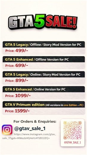 paly GTA V free for subscribe my channel and message