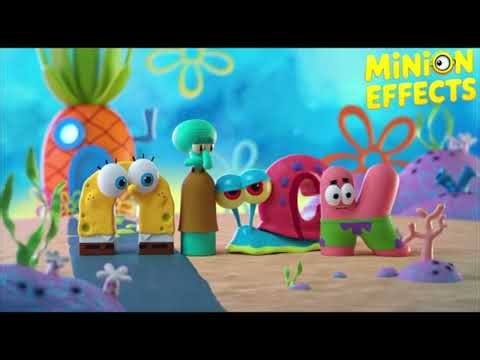 Nickelodeon Spongebob Logo Ident Bloopers Minion Effects