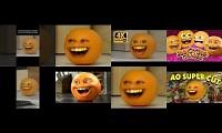 Mix of 8 videos from youtube : The Annoying Orange (Original) All Versions.