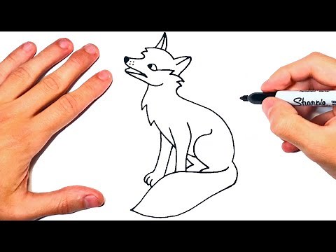 Cómo dibujar un Zorro fácil | Dibujo de Zorro