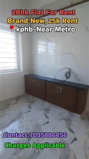2BHK Rent in KPHB | Brand New House | Near Metro | Family Only