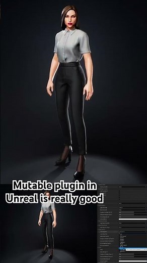Mutable plugin character customization #unrealengine