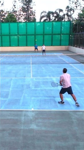 Should’ve Taken It Early at the Net 😬🎾