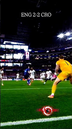 Croatia's Dramatic Halftime Equalizer vs England! 🇭🇷🔥 2-2 World Cup Madness #worldcup2026 #croatia
