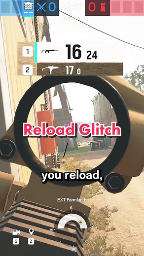 reload glitch in rainbow six siege (kinda rushed this one) #r6 #rainbowsixsiege #rainbowsixsiegeclips #rainbowsix #rainbow6siege #schizosiege #reloadglitch #glitchr6