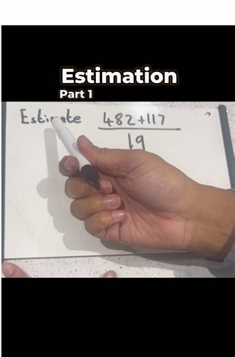 Estimation is all about sensible rounding, not exact answers ✏️ Have a go and see if your estimate is reasonable 👀👇🏽 #gcsemaths #mathstiktok #estimation #mathematics #learnontiktok