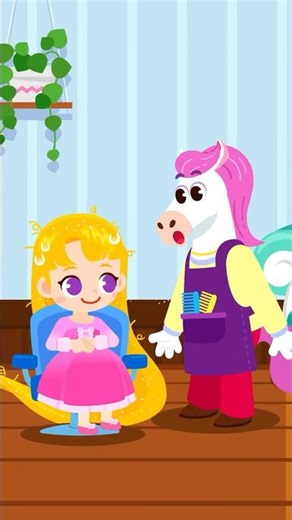 Putri Keramas Rambutnya! 💇‍♀️💦｜JunyTony #Shorts