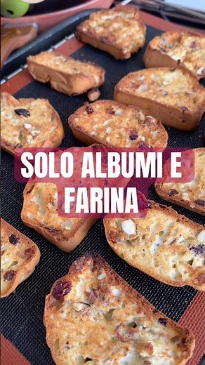 3 ingredienti e NON compri più fette biscottate 😳