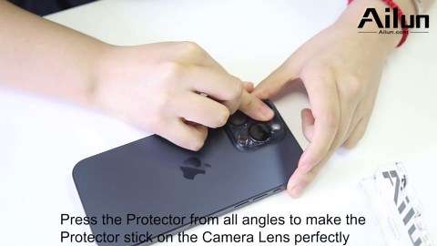 Ailun 3 Pack Camera Lens Protector for iPhone 15 Pro & iPhone 15 Pro Max,Tempered Glass,9H Hardness,Ultra HD,Anti-Scratch,Easy to Install,Case Friendly [Does not Affect Night Shots]