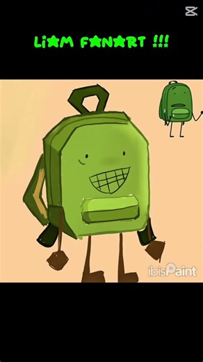 LIAM FANART!!#osc #art #ibispaint #hfjone #objectshow #givemebackmykids #silly #liampleak