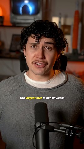 La plus grande étoile de l'univers : fait incroyable !