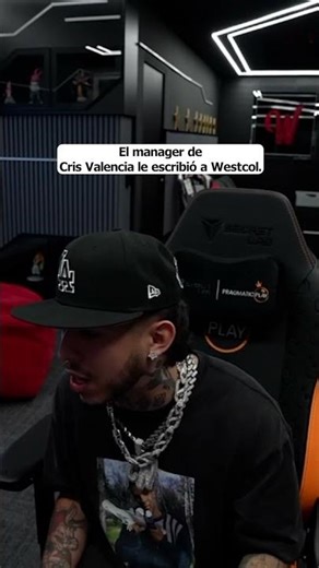 Cris Valencia's manager wrote to Westcol. #westcol #foryou #clips #laughs #friends