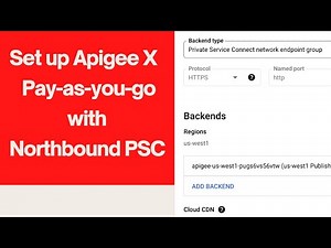 Walkthrough: Set up Apigee X Pay-as-you-go using Private Service Connect