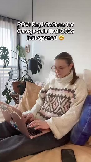 Mark your calendars (if you haven’t already 😜) registrations are officially live! Head to our website to sign up and get in on the secondhand fun this November🪩✨ #GarageSeTrail #SecondHand #Thrift #Thrifting #ThriftTok | Garage Sale Trail