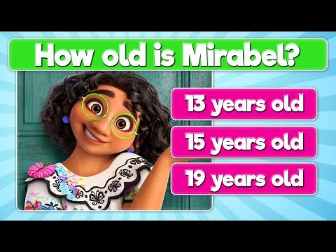 Can You Guess the Disney Character Age?