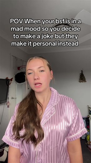 POV: When Your Best Friend Gets Mad Instead of Laughs