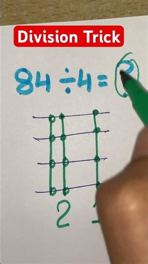 Division Trick | How To Divide With Trick #shorts #divisiontrick #dividetricks