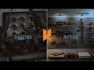 I Turned My Home Office into a John Wick Style Gun Room