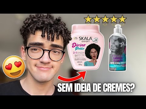 OS 10 MELHORES CREMES PARA CABELO CACHEADO MASCULINO! (TESTADOS & MAIS BEM AVALIADOS)