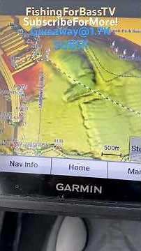 Garmin Navionics Vision Plus Relief Shading Is Phenomenal🎣🎏🔥 #garmin #vision #plus #subscribe