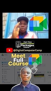 🎥 Google Meet Masterclass Learn Professional Online Meetings (Step-by-Step)