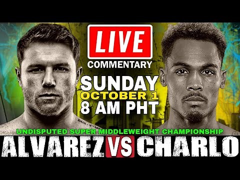 🔴LIVE Canelo Alvarez vs Jermell Charlo Boxing Commentary! Undisputed Super Middleweight Championship