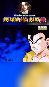Dragonball Z episode 203 part 05 #dbz #anime #art #digitalcreator #dragonball | Rhizvhan Anime Rewind