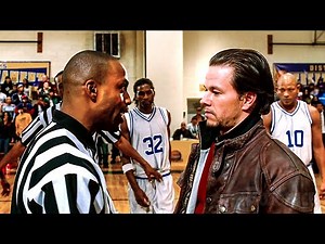 Mark Wahlberg unterbricht ein Basketballspiel mit einem Blicky | Vier Brüder | Deutsch Clip