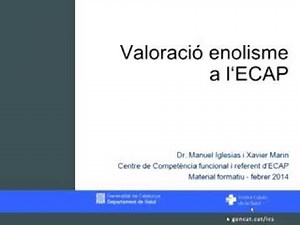 Programa ENOL a l'ECAP