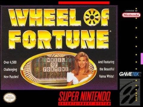 SNES Wheel of Fortune ORIGINAL RUN Game #53